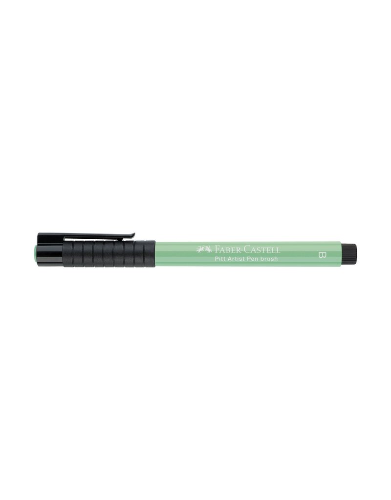 Faber-Castell Art Supplies Pitt Artist Pen - Brush (B) Nib - Light Phthalo Green (162)