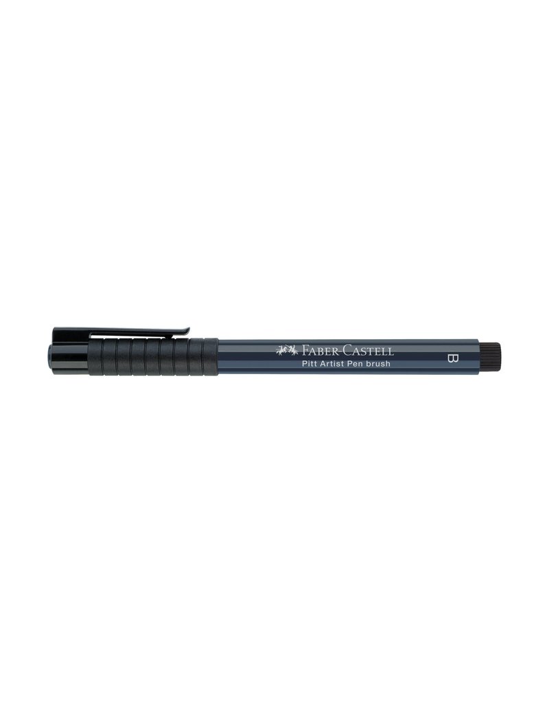 Faber-Castell Art Supplies Pitt Artist Pen - Brush (B) Nib - Dark Indigo (157)