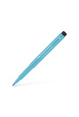 Faber-Castell Art Supplies Pitt Artist Pen - Brush (B) Nib - Light Cobalt Turquoise (154)