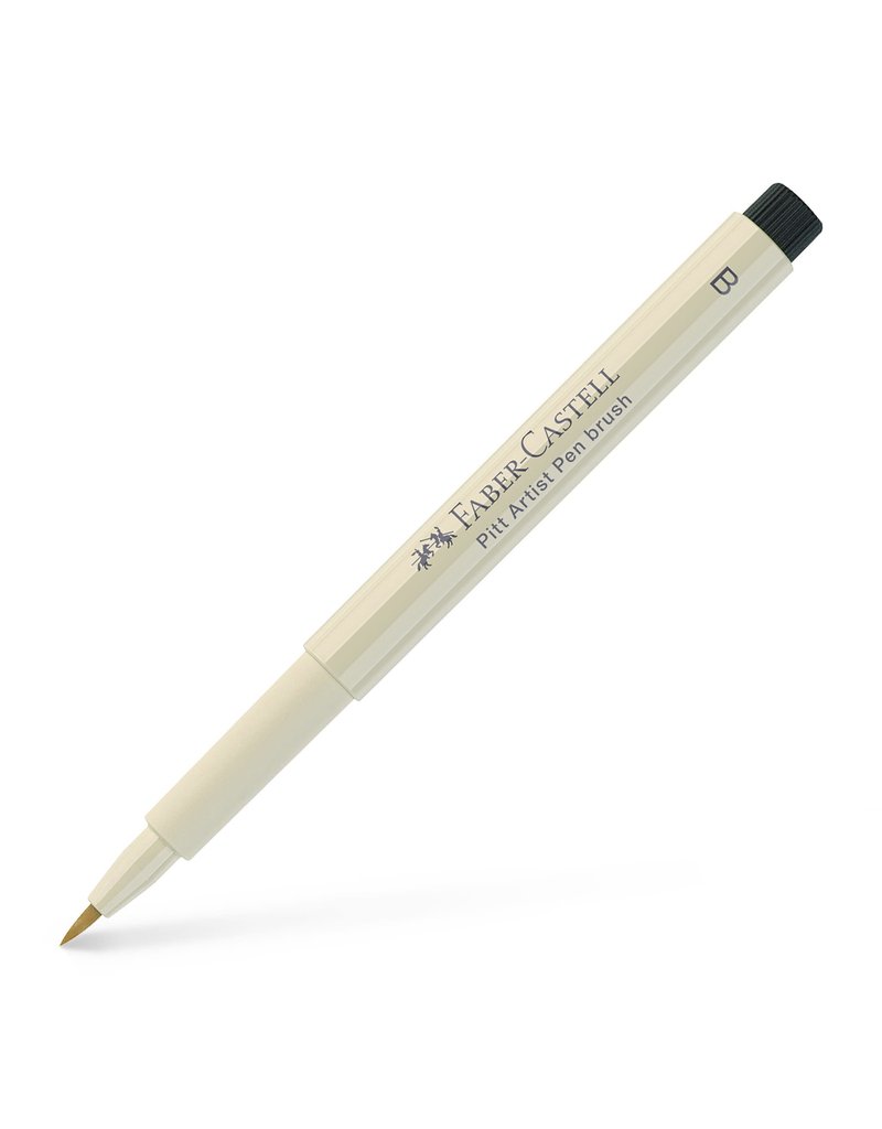 Faber-Castell Art Supplies Pitt Artist Pen - Brush (B) Nib - Warm Grey I (270)