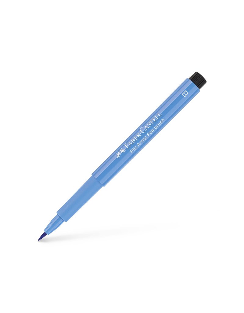 Faber-Castell Art Supplies Pitt Artist Pen - Brush (B) Nib - Sky Blue (146)
