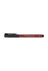 Faber-Castell Art Supplies Pitt Artist Pen - Brush (B) Nib - India Red (192)