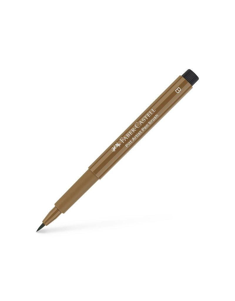 Faber-Castell Art Supplies Pitt Artist Pen - Brush (B) Nib - Raw Umber (180)