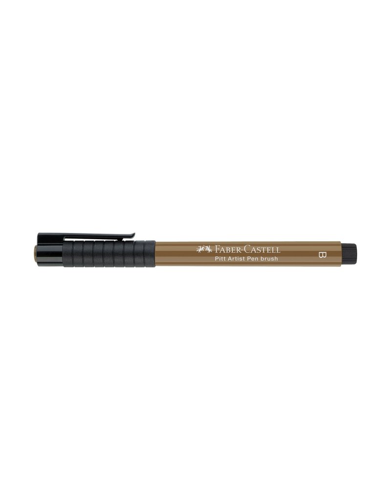 Faber-Castell Art Supplies Pitt Artist Pen - Brush (B) Nib - Raw Umber (180)