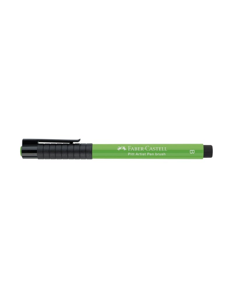 Faber-Castell Art Supplies Pitt Artist Pen - Brush (B) Nib - Leaf Green (112)