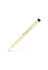 Faber-Castell Art Supplies Pitt Artist Pen - Brush (B) Nib - Ivory (103)