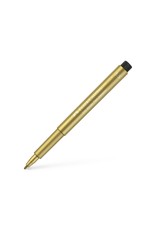 Faber-Castell Art Supplies Pitt Artist Pen - 1.5 mm Bullet Nib - Gold (250)