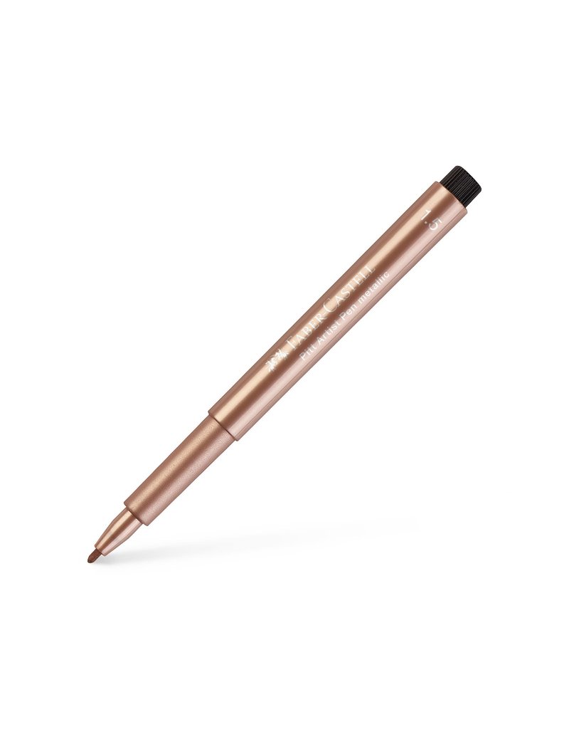 Faber-Castell Art Supplies Pitt Artist Pen - 1.5 mm Bullet Nib - Copper (252)