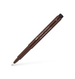 Faber-Castell Art Supplies Pitt Artist Pen - Superfine (S) Nib - Dark Sepia (175)
