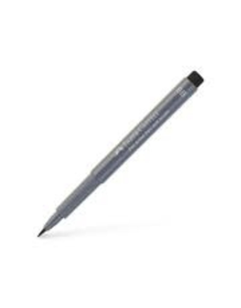Faber-Castell Art Supplies Pitt Artist Pen - Soft Brush (SB) Nib - Cold Grey IV (233)