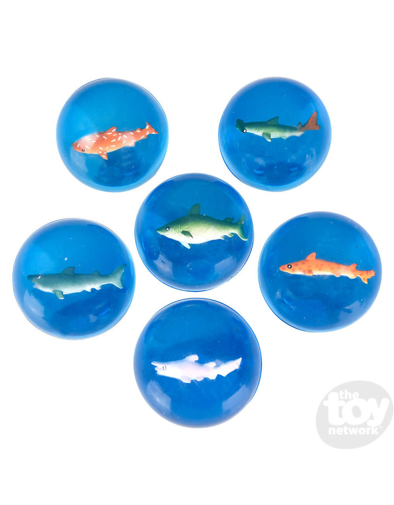 The toy network Novelty High-Bouncy Ball - Shark (1.75"; Assorted; Sold Individually)