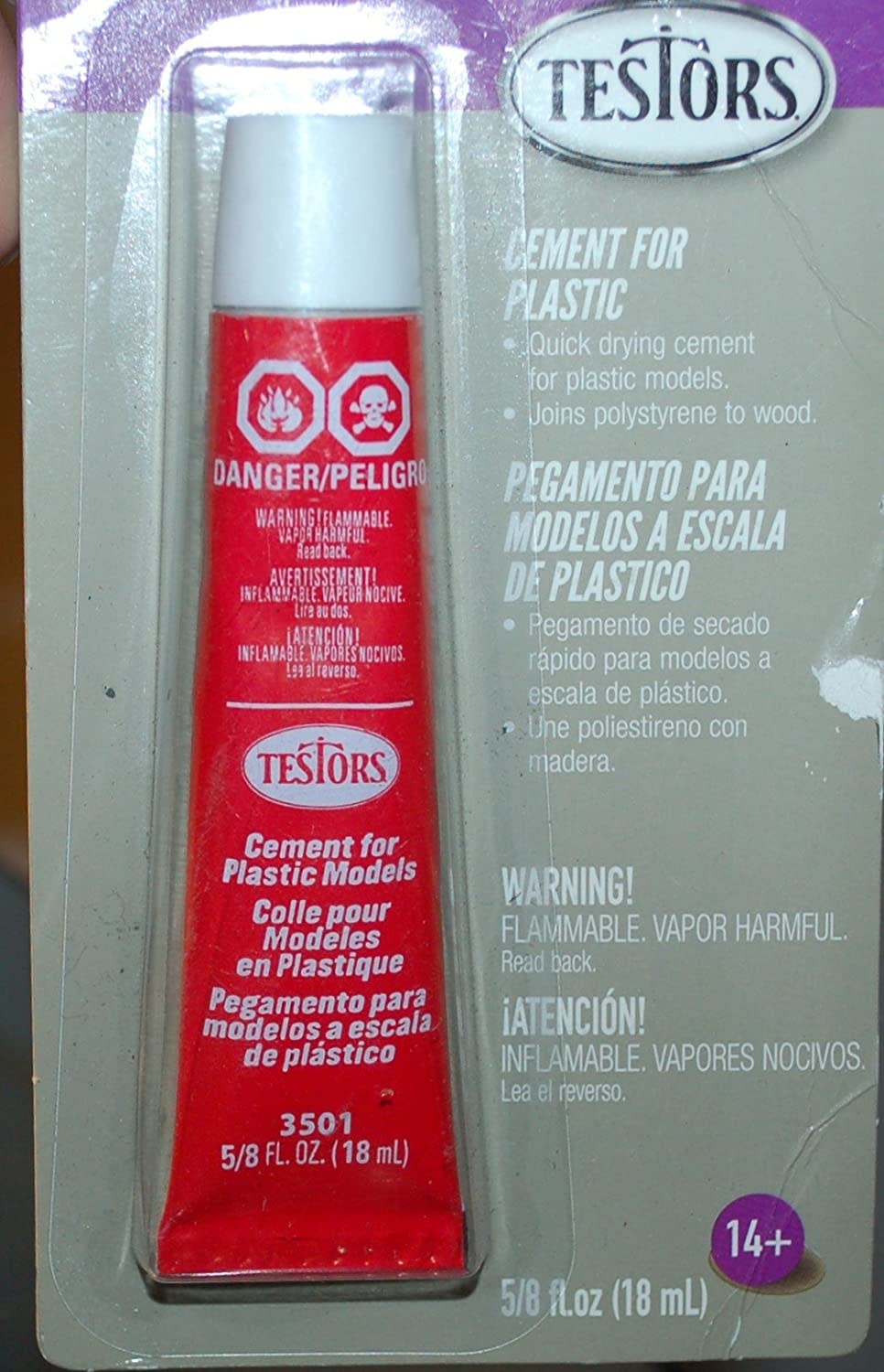 Fast Drying Wood Cement by Testors