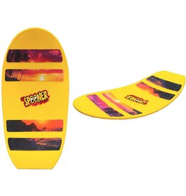 Spooner Boards Spooner - Freestyle Board - Yellow  (For Riders Up to 4' Tall)