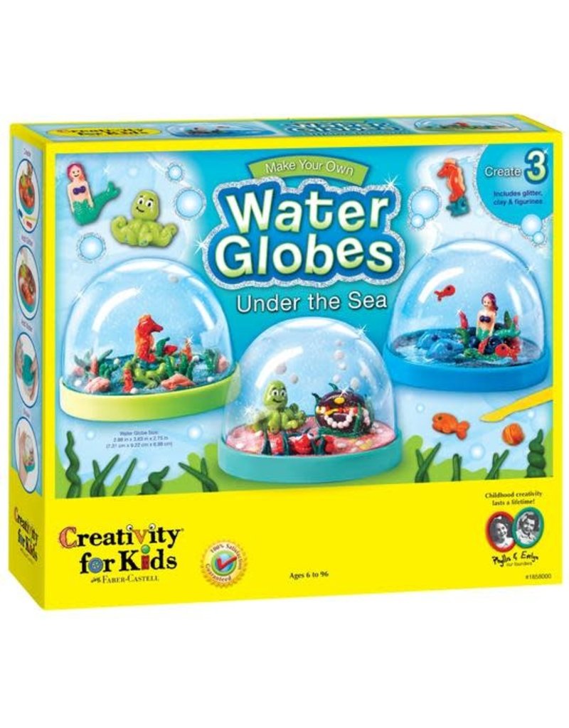 Creativity for Kids Craft Kit Make Your Own Water Globes Under the Sea