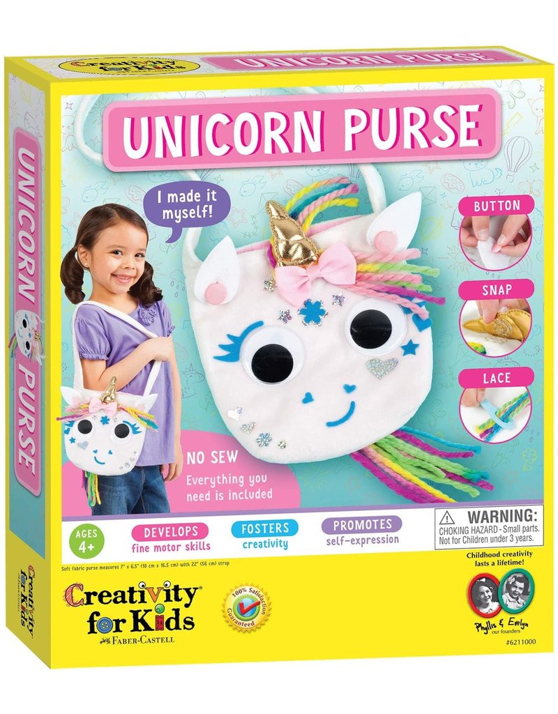 Creativity for Kids Craft Kit Unicorn Purse