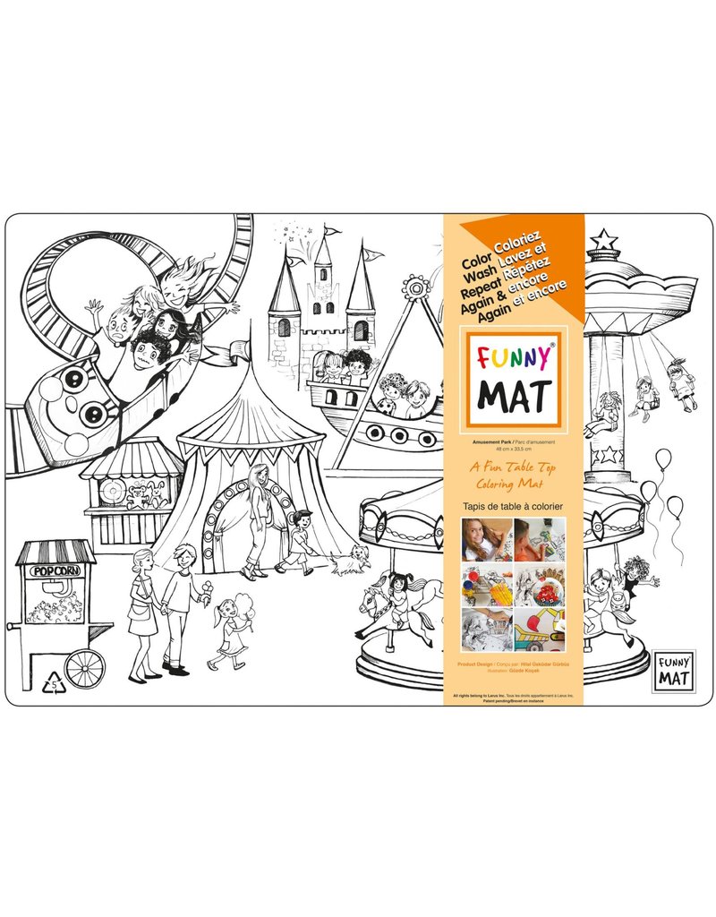 Crestar Limited Art Supplies Funny Mat - Amusement Park