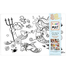 Crestar Limited Art Supplies Funny Mat - Mermaid White