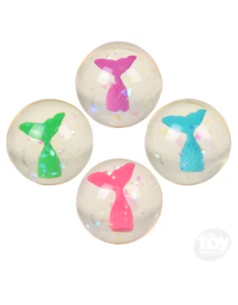 The toy network Novelty High-Bouncy Ball - Mermaid Tail  (1.75"; Assorted; Sold Individually)