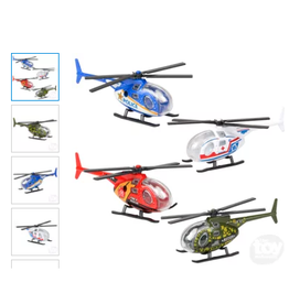 The toy network Die-cast  Helicopter (Colors Vary; Sold Individually)