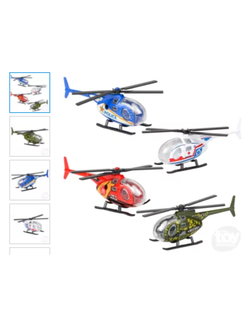 The toy network Die-cast  Helicopter (Colors Vary; Sold Individually)