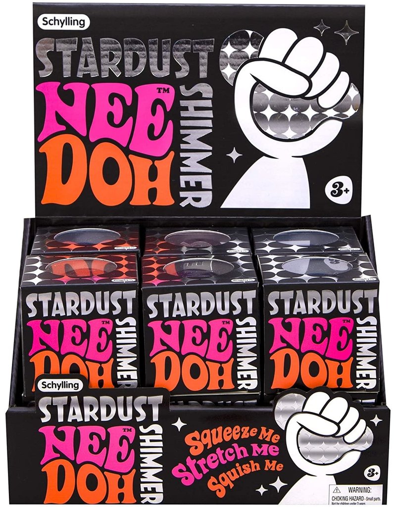 Schylling Toys Fidget Nee Doh Stardust (Colors Vary; Sold Individually)