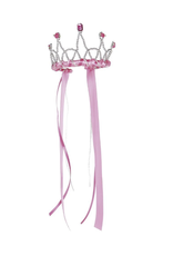 Creative Education (Great Pretenders) Costume Accessories Ribbon Tiara - Light Pink