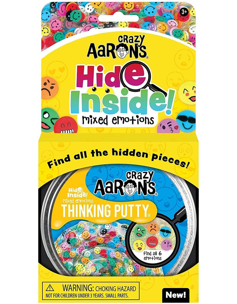 Crazy Aaron Putty Crazy Aaron's Thinking Putty - Mixed Emotions 4" Tin