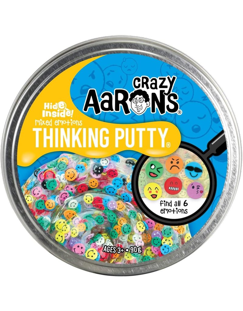 Crazy Aaron Putty Crazy Aaron's Thinking Putty - Mixed Emotions 4" Tin