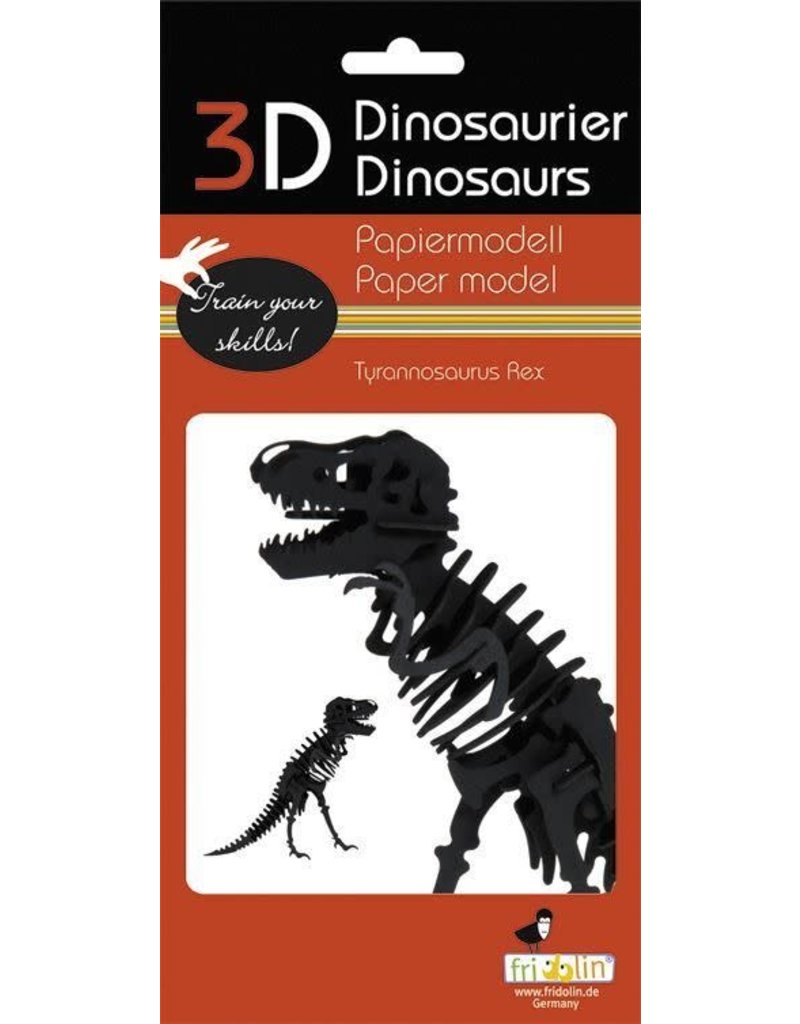 Fridolin Craft 3D Paper Model Tyrannosaurus Rex