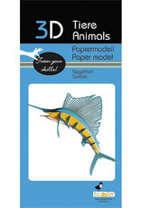 Fridolin Craft 3D Paper Model Sailfish