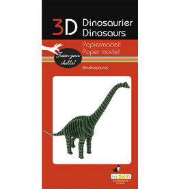 Fridolin Craft 3D Paper Model Brachiosaurus