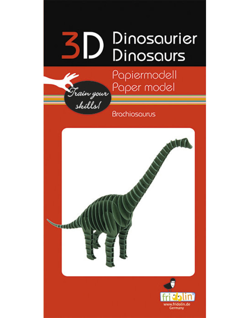 Fridolin Craft 3D Paper Model Brachiosaurus