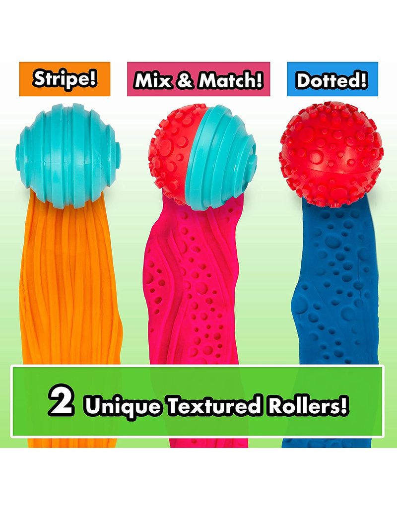 Be Amazing Toys Sense and Grow Textured Rollers & Scented Dough Set