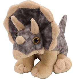 Wild Republic Plush Mini CuddleKins Triceratops (8")