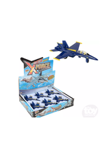 The toy network Die-cast Pullback F-18 Blue Angel (6.5")