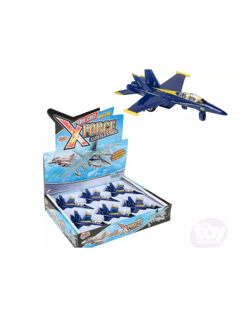 The toy network Die-cast Pullback F-18 Blue Angel (6.5")