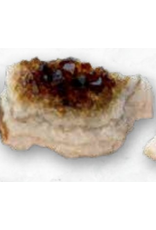Squire Boone Village Rock/Mineral - Druse - Citrine (Approx. 1.5-2"; Sizes and Colors Vary; Sold Individually)