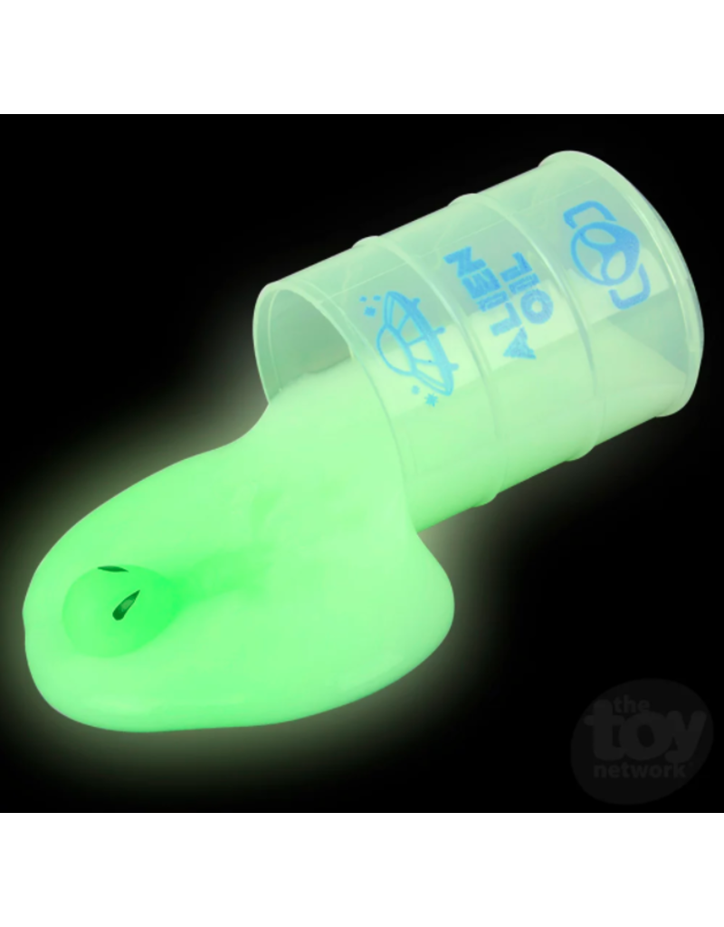 The toy network Novelty Glow in the Dark Alien Oil Slime (2.25", Sold Individually)