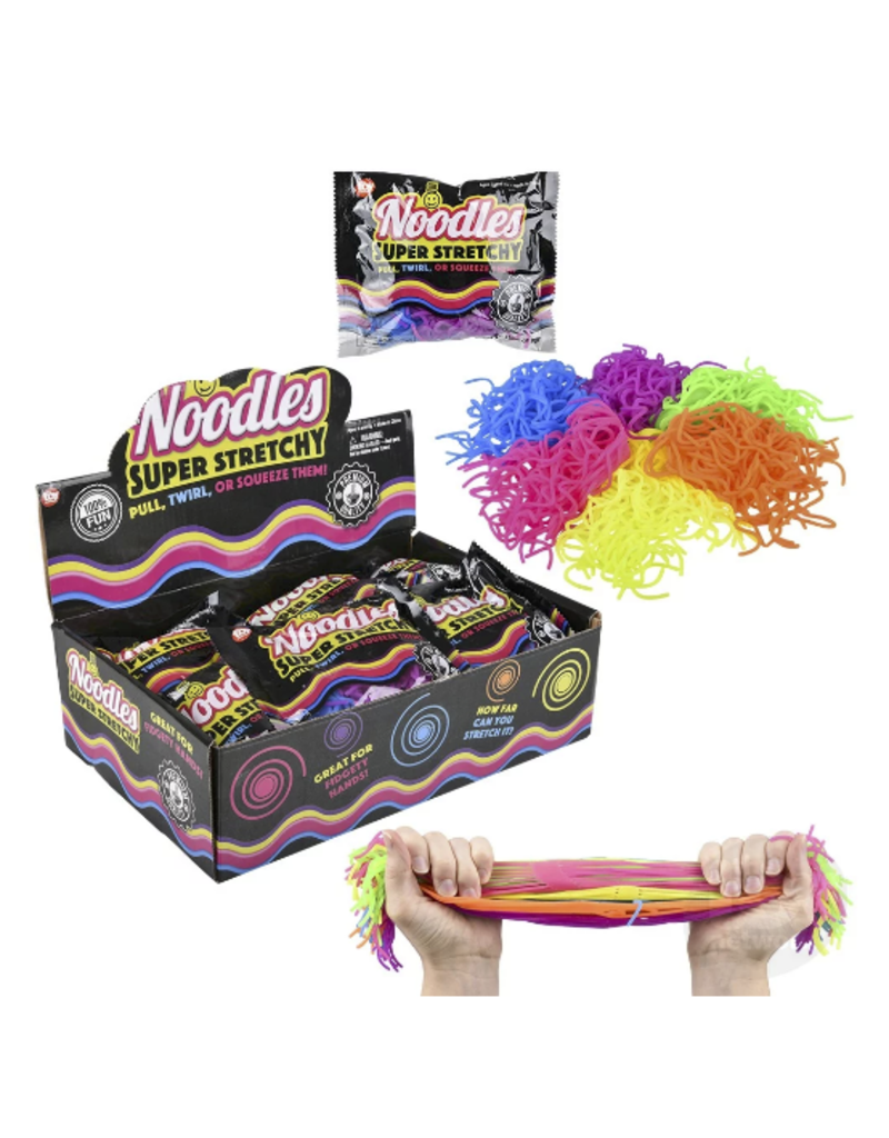 The toy network Novelty Super Stretchy Noodles (Sold Individually)