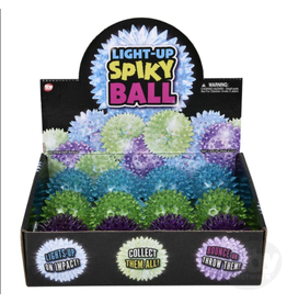 The toy network Ball - Light-Up Spiky (2.5"; Color Varies; Sold Individually)
