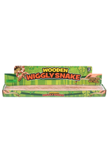 The toy network Wooden Wiggly Snake 20" (Color Varies; Sold Individually)