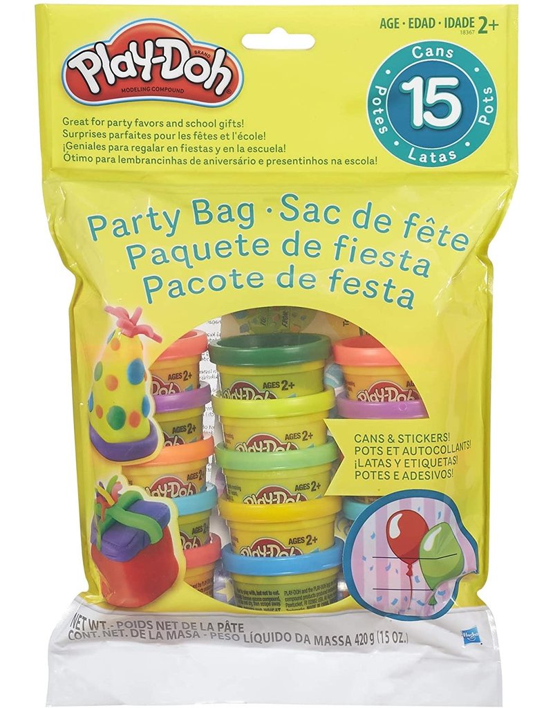 Hasbro Craft PLAY-DOH - Party Bag (15 Assorted 1 oz. Cans)