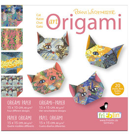 Fridolin Art Supplies Origami Rosina Wachtmeister 4 Designs (20 sheets; 15 cm x 15 cm)