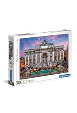 Clementoni Puzzle Trevi Fountain - 500 pieces
