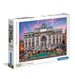 Clementoni Puzzle Trevi Fountain - 500 pieces