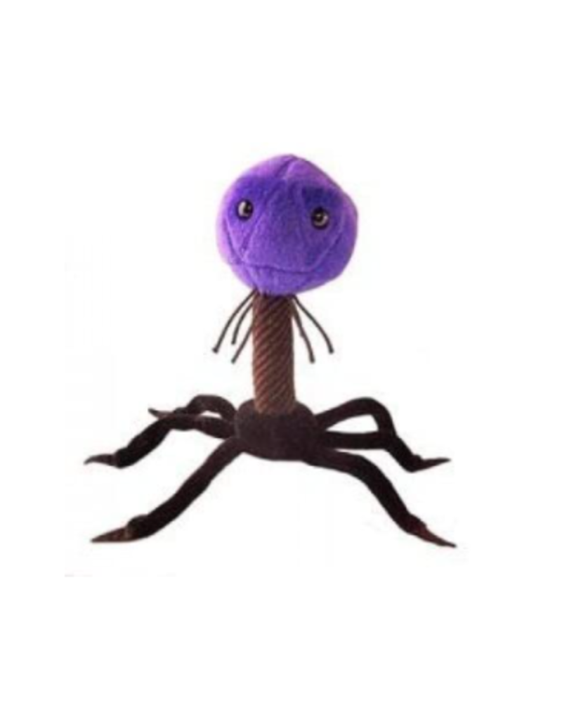 Giant Microbes Plush Giant Microbes T4 Bacteriophage