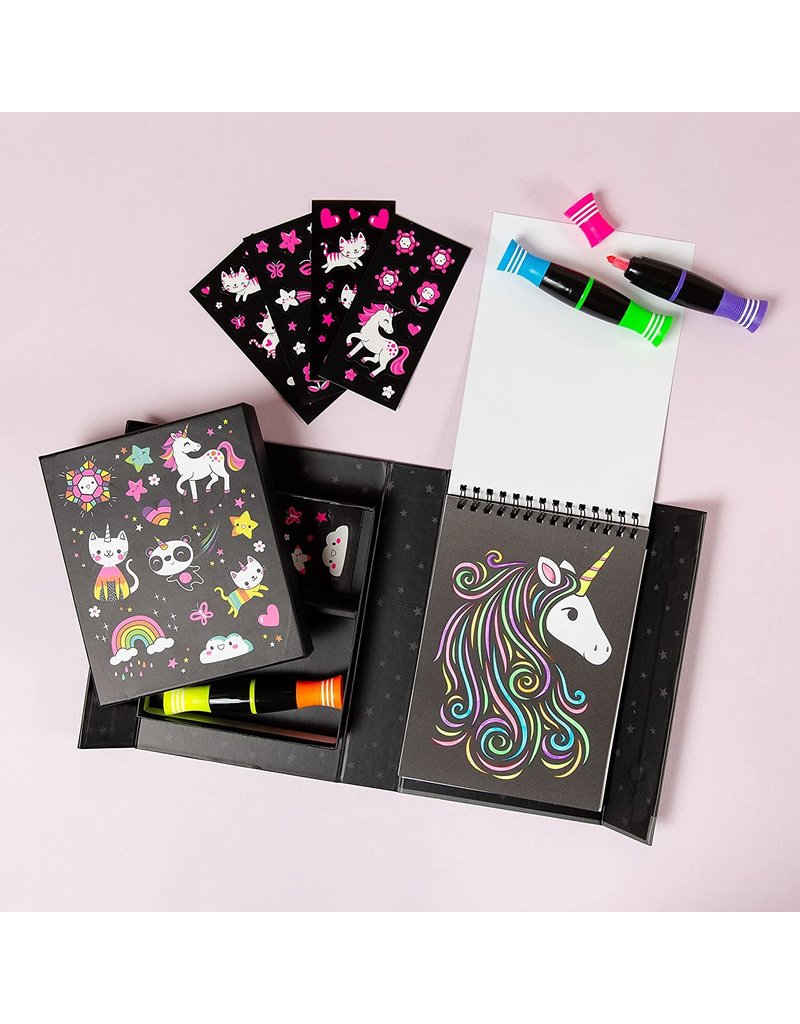 Tiger Tribe Artistic Tiger Tribe Colouring Set - Unicorns & Friends