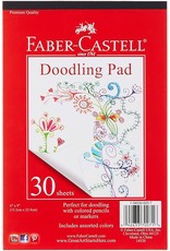 Faber-Castell Art Supplies Doodling Pad (6" x 9") Multi-Color Paper