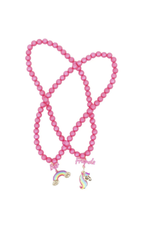 Creative Education (Great Pretenders) Jewelry Best Friends Rainbow Unicorn Necklace Set (2 Pieces)