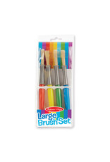 Melissa & Doug Art Supplies Paint Brushes (Set of 4)